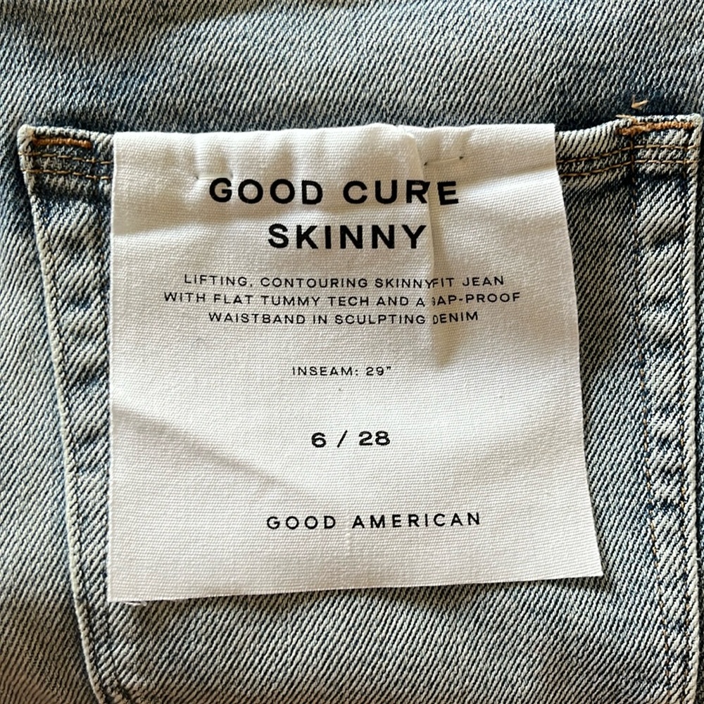 Brand new Good American Good Curve Skinny Jeans